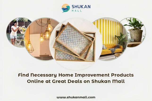 Find Necessary Home Improvement Tools Online at Great Deals on Shukan Mall
