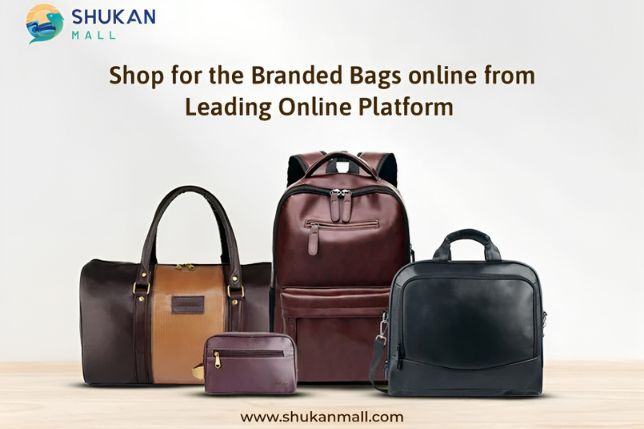 Shop for the Branded Bags online from Leading Online Platform